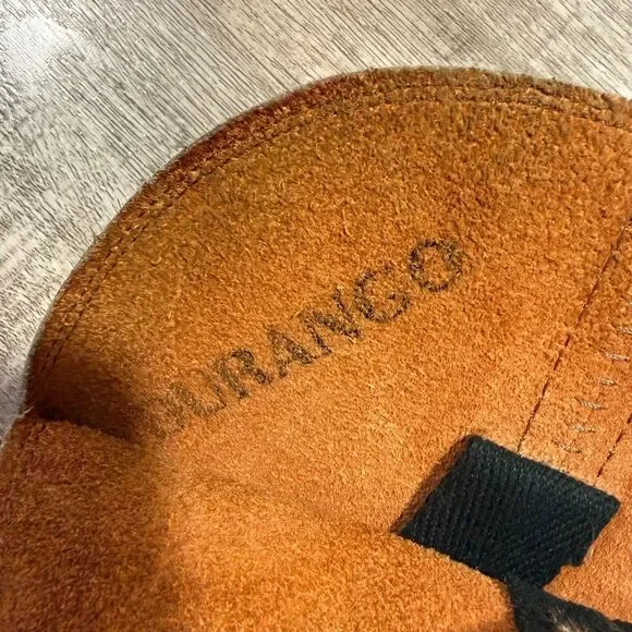 Vintage Durango Campus Leather Knee High Boots 7.5 8 Brown - Picture 8 of 9